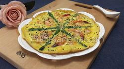芦笋虾仁早餐蛋饼的做法图解27