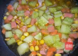 素炒五彩布丁菜的做法图解6