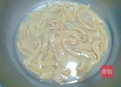 蒜苔肉丁打卤面的做法图解7