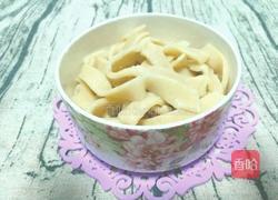 蒜苔肉丁打卤面的做法图解8