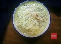 金针菇瘦肉清汤的做法图解12