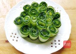 凉拌黄瓜卷的做法图解4