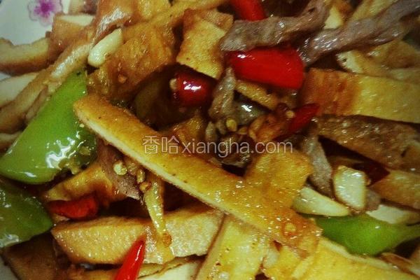 辣炒豆干