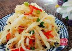 炝拌苤蓝的做法图解10