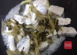 鳗鱼炒咸菜的做法图解5