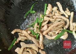 蒜苔肉条的做法图解3