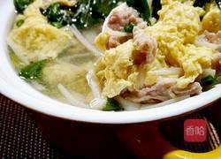 马兰头肉丝鸡蛋汤的做法图解10