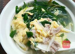 马兰头肉丝鸡蛋汤的做法图解11