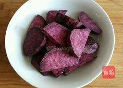 紫薯鸡蛋卷的做法图解1