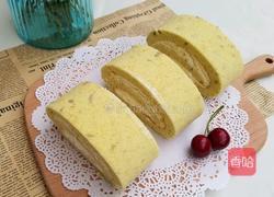 香蕉泥蛋糕卷的做法图解16