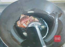 甜豆炒腊肉的做法图解3