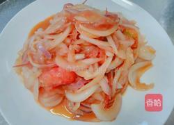 番茄炒洋葱的做法图解7