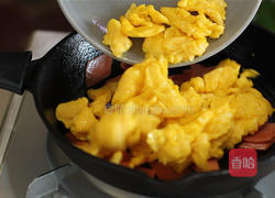 火腿肠炒鸡蛋的做法图解15