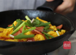 火腿肠炒鸡蛋的做法图解17