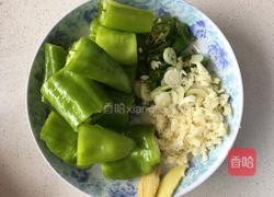 酱焖茄子辣椒的做法图解2