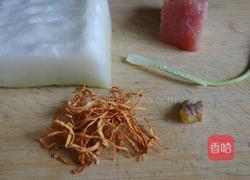 虫草花冬瓜肉片汤的做法图解1