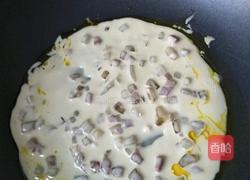 肉粒鸡蛋饼的做法图解8