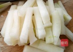 虾仁冬瓜条的做法图解2