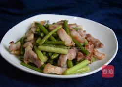 蒜薹炒肉的做法图解9