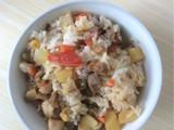 蒸咸米饭