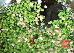 空心菜梗炒肉丁的做法图解5