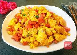 火腿玉米粒炒鸡蛋的做法图解11