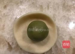 抹茶红豆酥的做法图解5