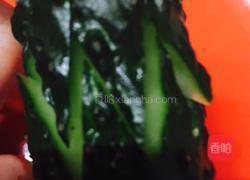 凉拌黄瓜花的做法图解4