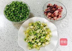 豌豆糯米饭的做法图解2