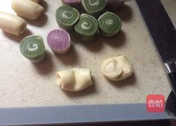 三色蛋黄酥的做法图解10