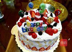 奶油水果蛋糕的做法图解8