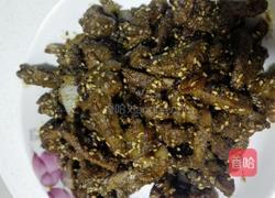 孜然牛肉的做法图解4