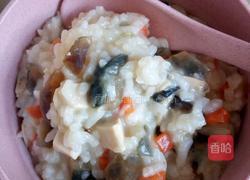 皮蛋鸡肉粥的做法图解3