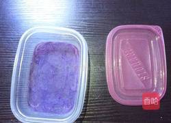 紫薯泥蛋糕盒子的做法图解2