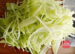 清炒莴笋丝的做法图解4