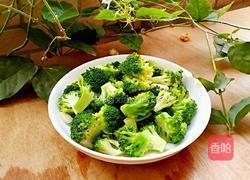 平淡之美（素炒西兰花)的做法图解8