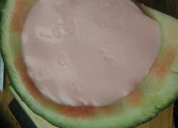 西瓜水蜜桃布丁（不加吉利丁片的）
