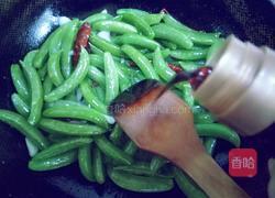 炒甜豆的做法图解7
