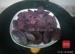 紫薯香蕉卷的做法图解3