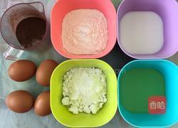 八寸斑马纹蛋糕的做法图解1