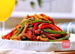 双椒炒牛肚丝的做法图解11