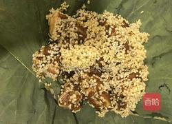 荷叶糯米蒸排骨的做法图解4