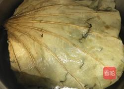 荷叶糯米蒸排骨的做法图解5