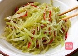凉拌莴笋丝的做法图解6