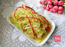 凉拌莴笋丝的做法图解7