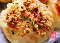 松软香葱肉松面包的做法图解10