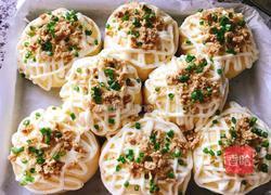 松软香葱肉松面包的做法图解9