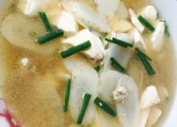 淮山豆腐肉末汤