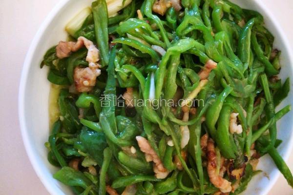 青椒肉丝