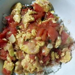 西红柿鸡蛋盖饭的做法[图]